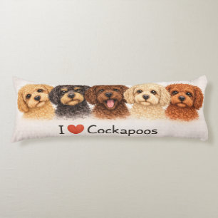 Oreiller J'adore les Cockapoos Coussin pour amat