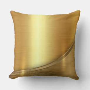 Oreiller Jaune en Or