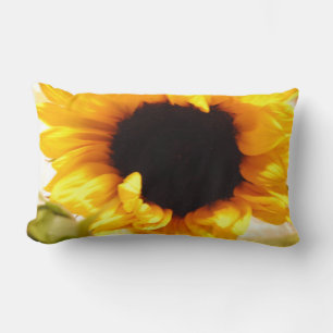 Oreiller jaune tournesol