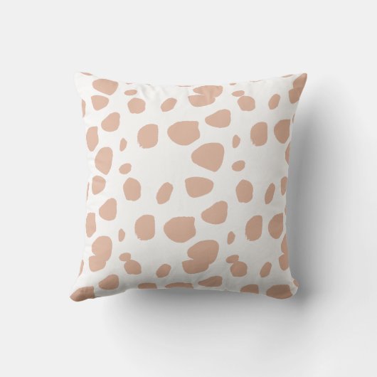 oreiller jetable à l'aquarelle de vache Highland (Verso)