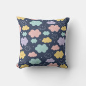 Oreiller jetable à motif de nuage Kawaii mignon (Recto)