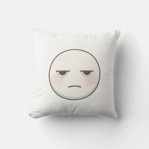 Oreiller jetable avec emoji de visage fatigué mini