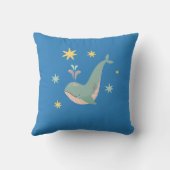 Oreiller jetable baleine mignonne avec des étoiles (Verso)