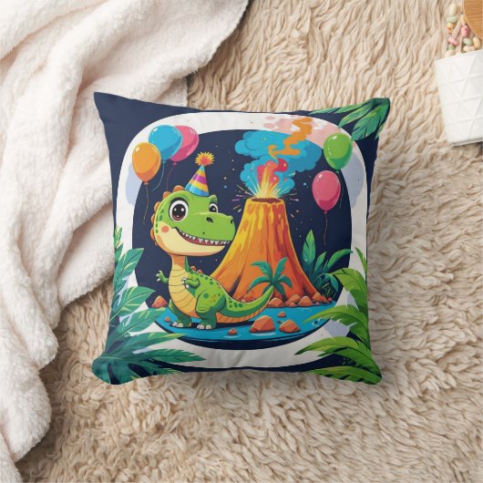 Oreiller jetable Dino formidable (Couverture)