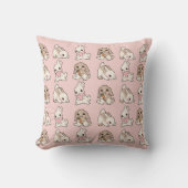 Oreiller jetable lapin mignon (Recto)