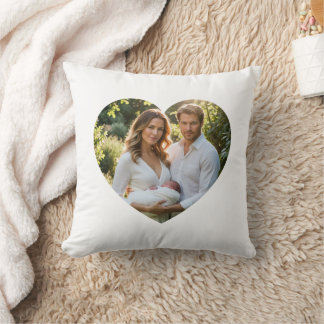 Oreiller jetable masque cœur photo personnalisée p
