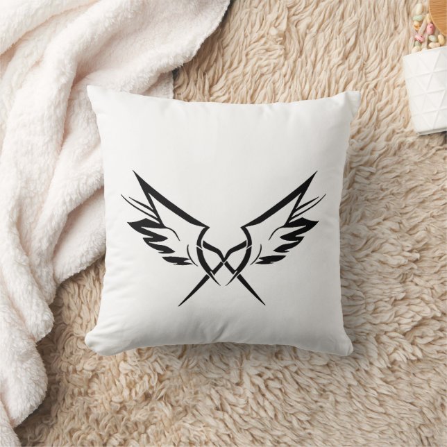 Oreiller jetable Minimal Tribal Wings (Couverture)