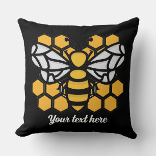 oreiller jetable modifiable de ruche d'abeilles