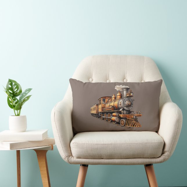 Oreiller jetable Moteur de Train Locomotive (Chaise)