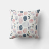 Oreiller jetable Œuf de Pâques Pastel Moderne (Verso)