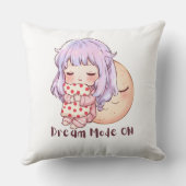 Oreiller jetable pour fille mignonne et endormie (Verso)