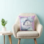 Oreiller jetable thème de l'ours endormi pour anno (Chaise)