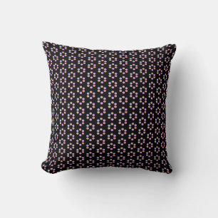 Oreiller jeté à motif géométrique multicolore mode