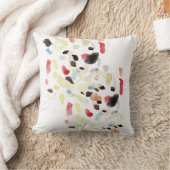 Oreiller jeté abstrait coloré moderne (Couverture)