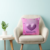 Oreiller jeté Amour à chaque étreinte (Chaise)