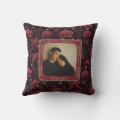 Oreiller jeté Classy Romantic Golden Anniversary (Verso)
