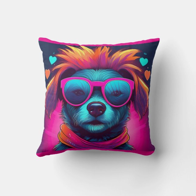 Oreiller jeté Cool Pup (Verso)