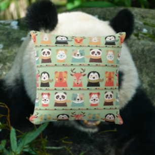 Oreiller jeté Copains Caprice de la Forêt