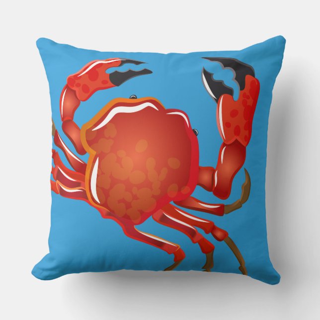 Oreiller jeté-Crabe (Recto)