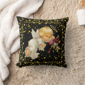 Oreiller jeté d'ange mignon (Couverture)