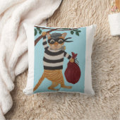 Oreiller jeté de cambrioleur de chat (Couverture)