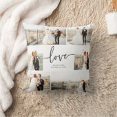 Oreiller jeté de photo d'amour (Couverture)