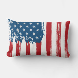 Oreiller jeté Drapeau USA