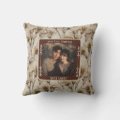 Oreiller jeté élégant et moderne pour le 20e anniv (Verso)