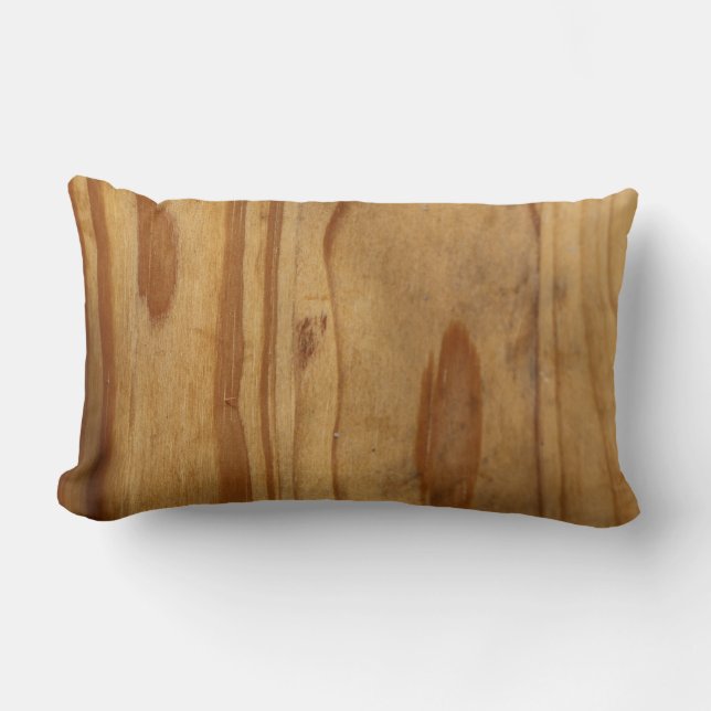 Oreiller jeté en bois texture bois (Recto)