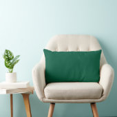 oreiller jeté en bois vert foncé (Chaise)