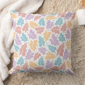 Oreiller Jeté Feuilles Tropicales Pastel (Couverture)