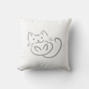 Oreiller jeté Kitty Kat