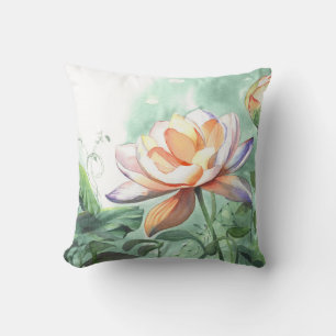 Oreiller jeté Lotus
