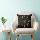 Oreiller jeté Phases de Lune Vintage (Chaise)