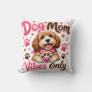 Oreiller jeté pour amoureux de chiens mignons - Vi