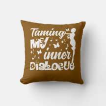 Oreiller jeté rose Coussin de l'enfant intérieur e