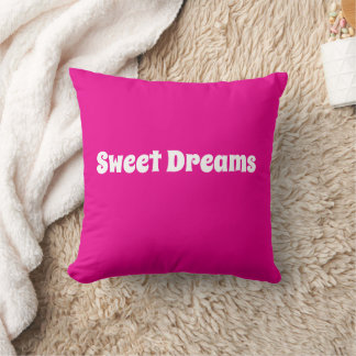 Oreiller Jeté Sweet Dreams – Décoration de Chambre