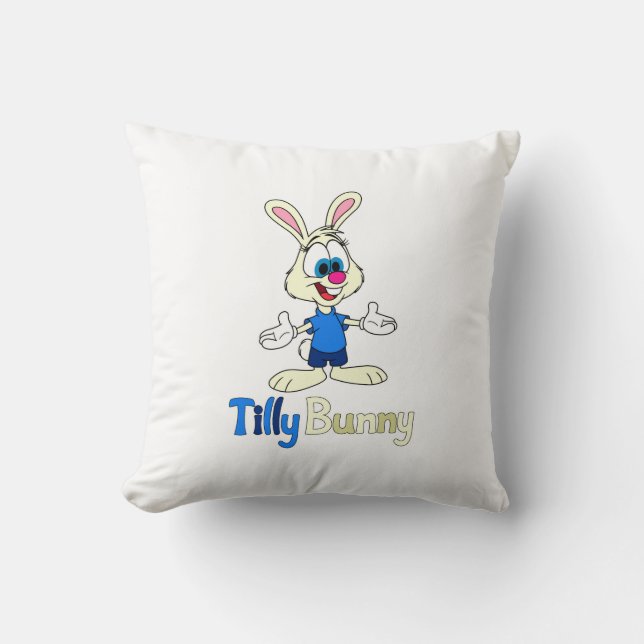 Oreiller jeté Tilly Bunny (Recto)