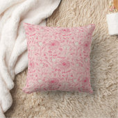 Oreiller jeté vintage rose rose (Couverture)