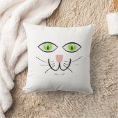 Oreiller jeté visage de lapin de Pâques (Couverture)