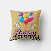 Oreiller Joyeux Anniversaire, (Verso)