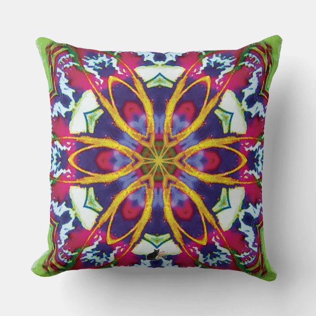 Oreiller kaléidoscope Hummers (Recto)