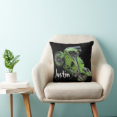 Oreiller Kawasaki vert "Crotch Rocket" (Chaise)