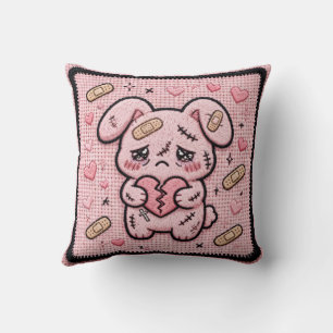 Oreiller Lapin Mignon Yami en Coton - Pastel Goth