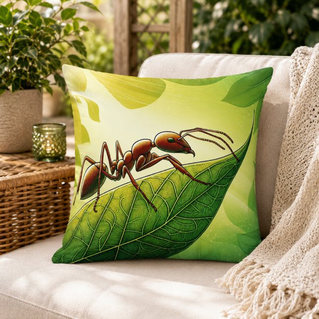 Oreiller Les Fourmis au Pays des Merveilles (Ants in Wonderland Pillow)
