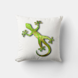 Oreiller Lézard Vert