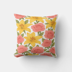 Oreiller Lily et rose