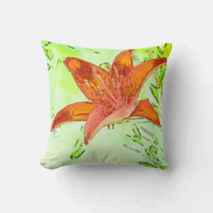 Oreiller Lily Tigre Artistique