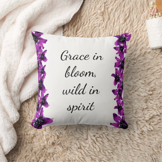 Oreiller Lily Violet (Couverture)