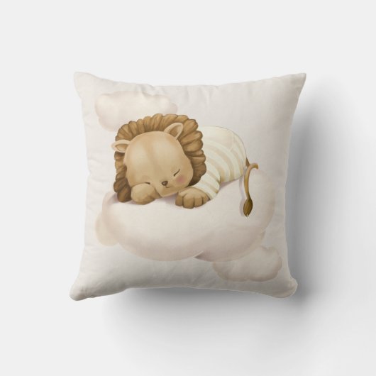 Oreiller Lion couchant (Verso)